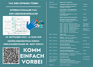 Flyer Tag der offenen Türen 2023