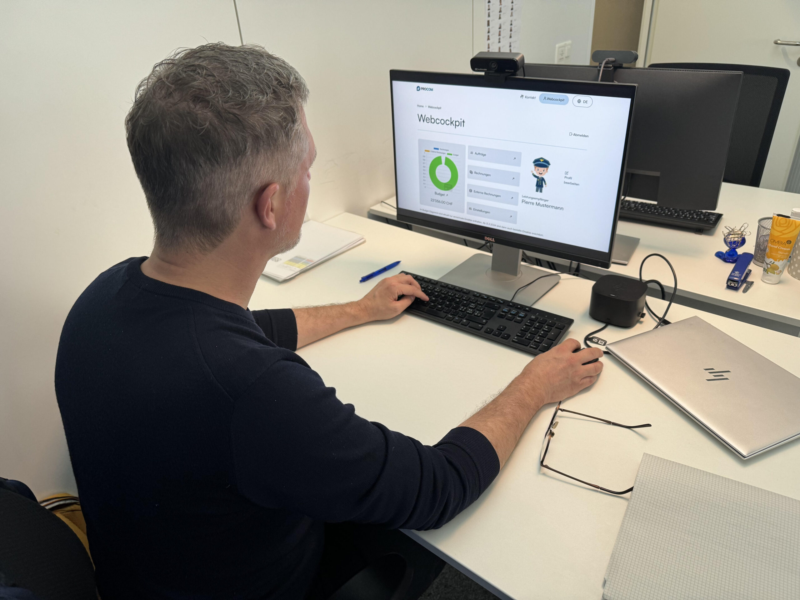 Web Cockpit News für IV9-Empfänger zum Zugriff auf das Webcockpit - PROCOM
